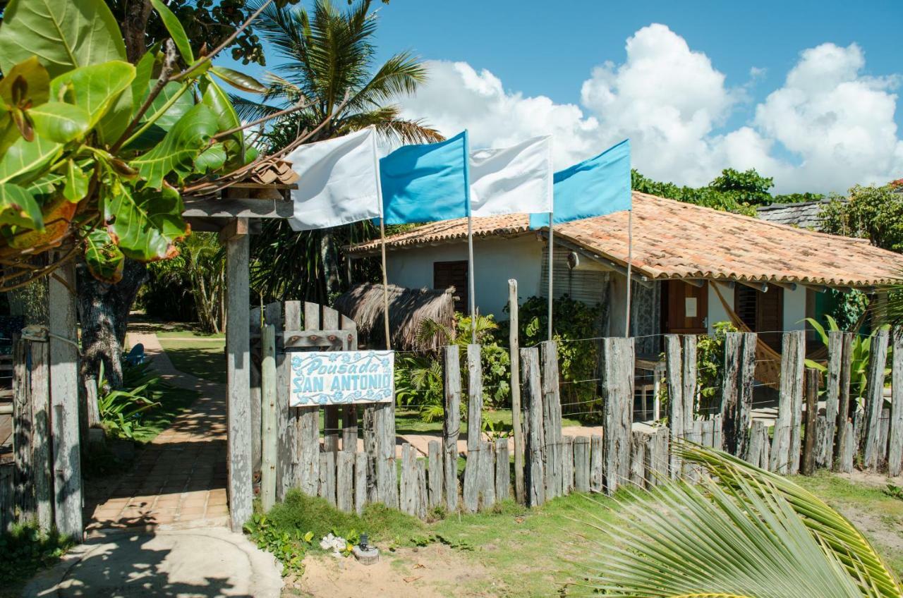 Caraíva Pousada San Antonio Praia מראה חיצוני תמונה